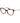 Max & Co Burgundy Stainless Steel Glasses (Frames)