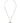 MM6 Maison Margiela Silver Brass Necklace