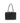 The Attico Black Calf Leather Bos Taurus Shoulder Bag