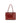 The Attico Red Calf Leather Bos Taurus Shoulder Bag