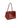 The Attico Red Calf Leather Bos Taurus Shoulder Bag