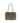 The Attico Gray Calf Leather Bos Taurus Shoulder Bag
