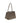 The Attico Gray Calf Leather Bos Taurus Shoulder Bag