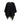 Fendi Black Wool Oves Aries Scarf