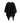 Fendi Black Wool Oves Aries Scarf