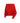 Blumarine Red Polyester Mini Skirt