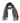 Gucci Monogram Grey Cashmere & Wool Scarf with Red & Black Stripe