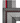Gucci Monogram Grey Cashmere & Wool Scarf with Red & Black Stripe
