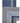 Gucci Monogram Blue Cashmere & Wool Scarf with Beige & Cream Fringe