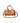 Coccinelle Brown Leather Womens Bag