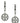 Tory Burch Silver Brass Earrings