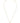 Ferragamo Gold Brass Necklace