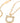 Ferragamo Gold Brass Necklace