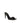 Giuseppe Zanotti Black Viscose Stiletto Heel Sandals