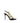Giuseppe Zanotti Black Viscose Stiletto Heel Sandals