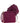 PINKO Purple Lambskin Clutch Bag
