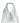 MM6 Maison Margiela Silver Polyethylene Tote Bag