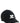 Courrèges Black Cotton Cap (Baseball Hat)