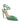 Dee Ocleppo Bicolor Leather High Heel Pumps