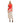 Desigual Orange Viscose Long Dress
