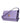 Versace Purple Leather Clutch Bag