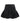 Ganni Black Cotton Long Skirt