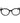 Max & Co Black Acetate Glasses (Frames)