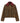 Ganni Brown Wool Full-Length Jacket