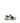 Off-White Gray Fabric Athletic Sneakers