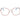 Emilio Pucci Red Metal Glasses (Frames)