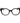 Max Mara Black Acetate Glasses (Frames)