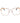 Emilio Pucci Rose Gold Metal Glasses (Frames)