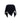 Ganni Black Wool Oves Aries Scarf