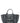 Ganni Gray Recycled Cotton Tote Bag