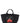 Ganni Black Recycled Cotton Tote Bag