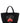 Ganni Black Recycled Cotton Tote Bag