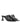 Stella McCartney Black Leather Stiletto Heel Sandals