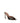 Amina Muaddi Brown Calf Leather Bos Taurus Stiletto Heel Sandals