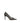Amina Muaddi Black Fabric High Heel Pumps