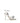 Gianvito Rossi Silver Calf Leather Bos Taurus Stiletto Heel Sandals