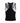 Marine Serre Black Organic Cotton Sleeveles T-Shirt