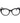 Emilio Pucci Black Plastic Glasses (Frames)