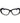Max Mara Black Plastic Glasses (Frames)