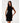 Guess Black Polyamide Cocktail Dress