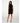 Guess Black Polyamide Cocktail Dress