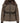 Moncler Grenoble Brown Leather Full-Length Jacket