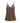 Brunello Cucinelli Brown Silk Sleeveles T-Shirt