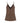 Brunello Cucinelli Brown Silk Sleeveles T-Shirt