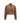 Brunello Cucinelli Brown Calf Leather Bos Taurus Denim Jacket