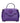 Versace Purple Leather Handbag
